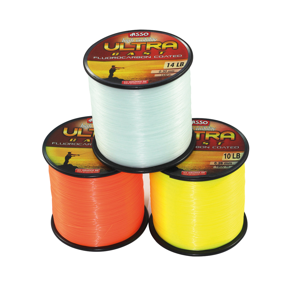 ASSO's Ultra Cast Fishing Line 4OZ Spool